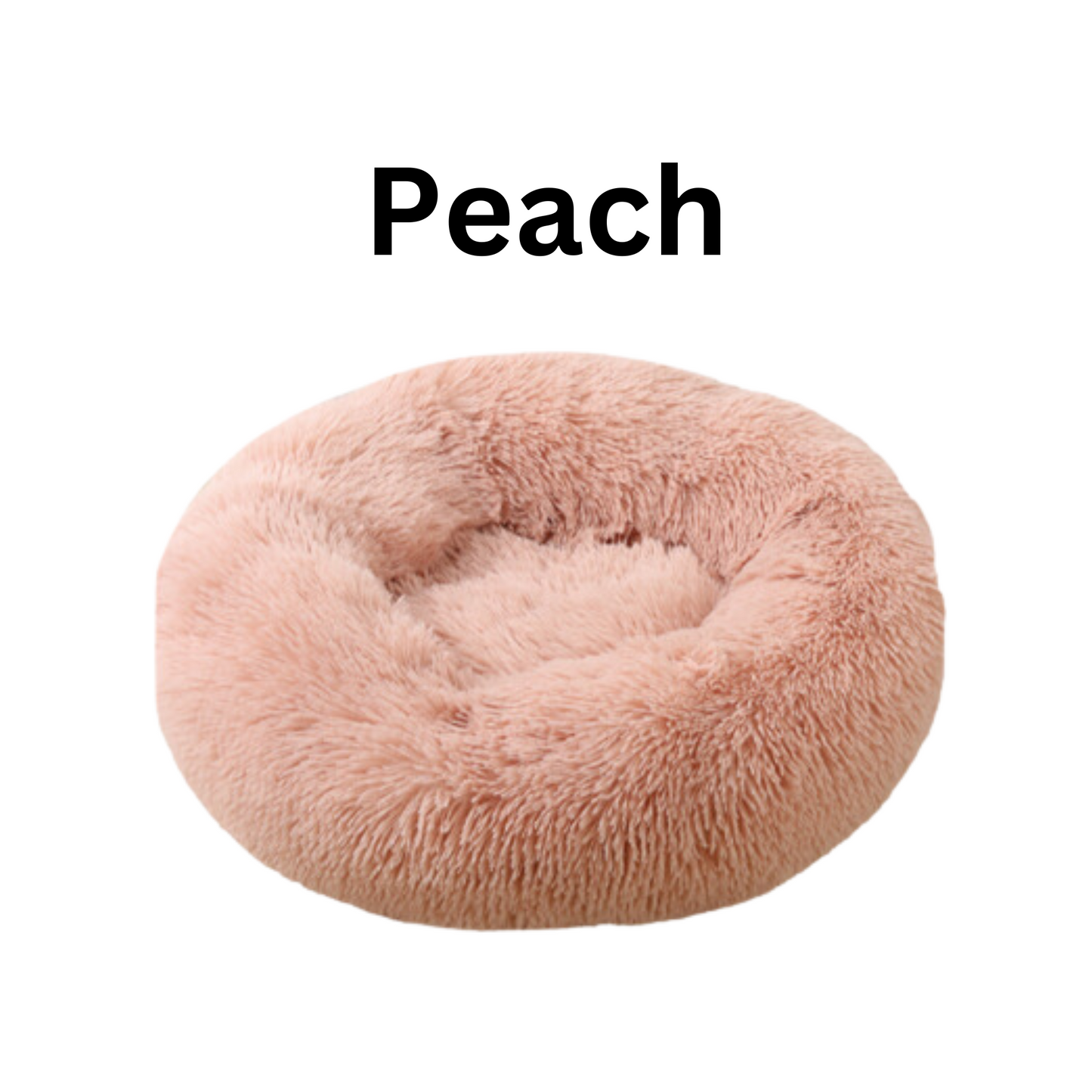 Luxe Plush Donut Cuddler: Ultimate Comfort Pet Bed