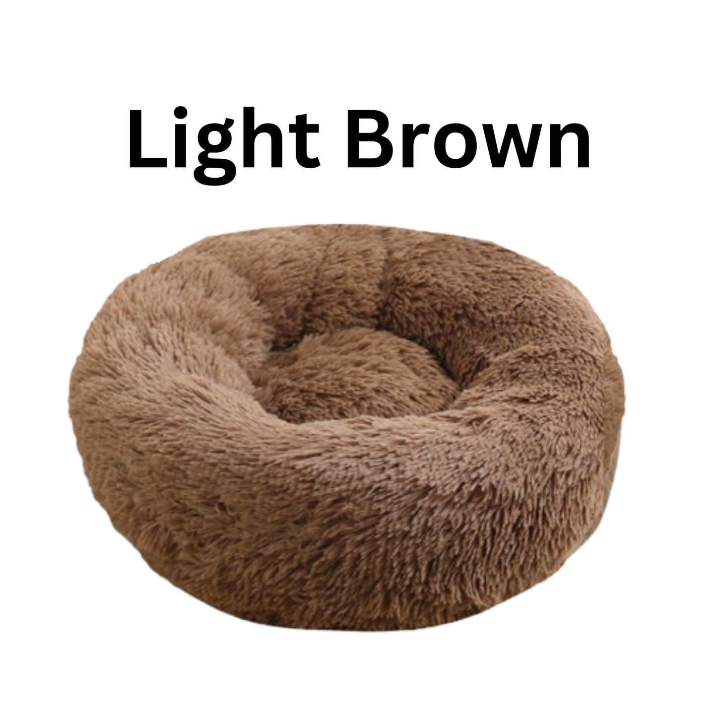 Luxe Plush Donut Cuddler: Ultimate Comfort Pet Bed