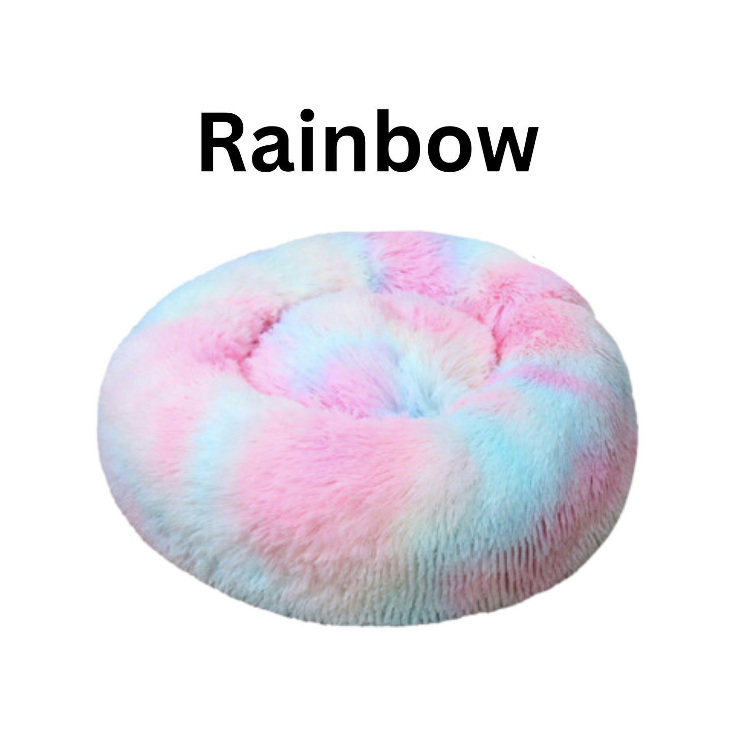 Luxe Plush Donut Cuddler: Ultimate Comfort Pet Bed