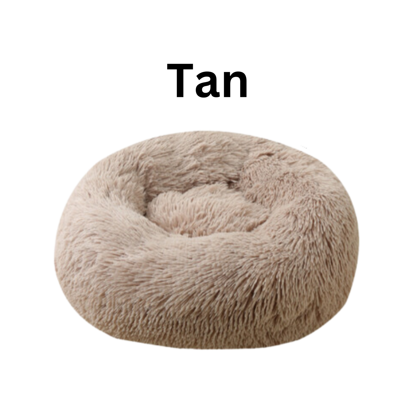 Luxe Plush Donut Cuddler: Ultimate Comfort Pet Bed