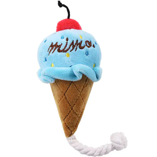 Ice Cream Fun Interactive Chew Toy for Dogs & Cats