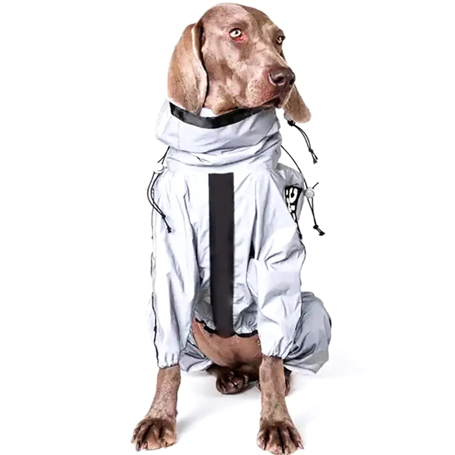 Hi-Reflective Safety Dog Raincoat