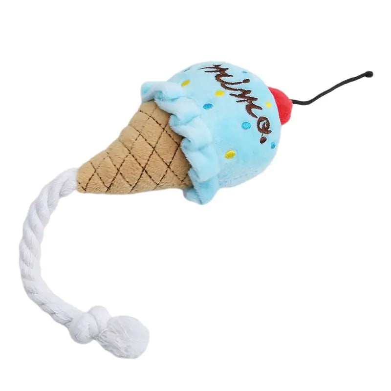 Ice Cream Fun Interactive Chew Toy for Dogs & Cats