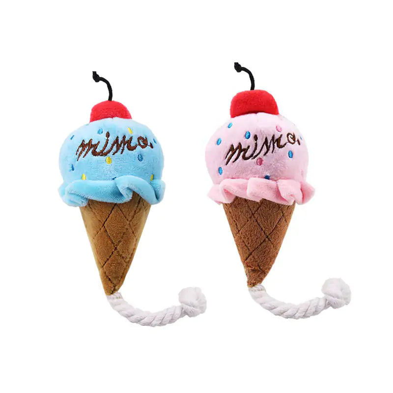 Ice Cream Fun Interactive Chew Toy for Dogs & Cats