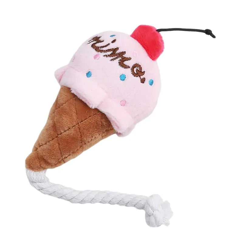 Ice Cream Fun Interactive Chew Toy for Dogs & Cats