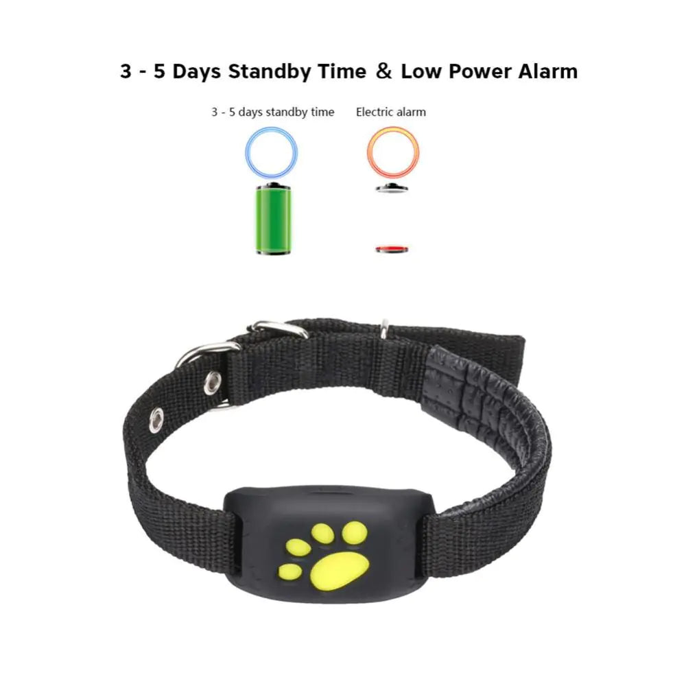 SafeSteps Pet GPS Tracker Collar